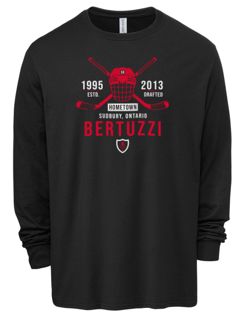 Heritage Tyler Bertuzzi Men's Premium Blend Long Sleeve-T-Shirt | Swagsta