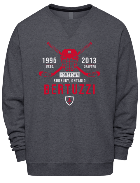 Heritage Tyler Bertuzzi Premium Unisex Crewneck Sweatshirt | Swagsta