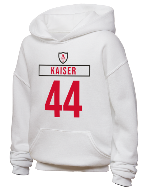 Home Jersey Wyatt Kaiser Youth Hooded Sweatshirt | Swagsta