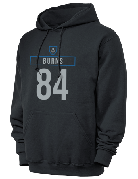 Away Jersey Brent Burns Unisex Hooded Sweatshirt | Swagsta