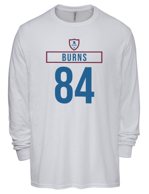 Home Jersey Brent Burns Men's Premium Blend Long Sleeve-T-Shirt | Swagsta