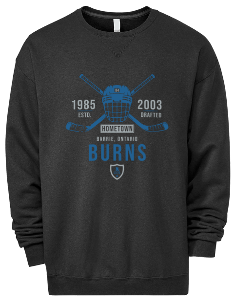 Heritage Brent Burns Premium Unisex Crewneck Sweatshirt | Swagsta