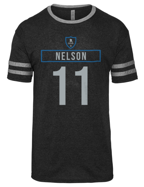 Away Jersey Brock Nelson Men's Tri-Blend T-Shirt | Swagsta