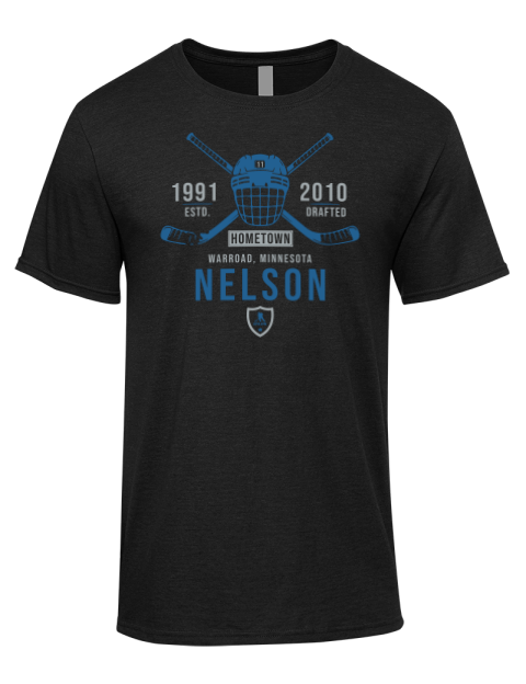 Heritage Brock Nelson Premium Ring-Spun Cotton Unisex T-Shirt | Swagsta