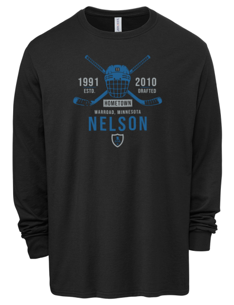 Heritage Brock Nelson Men's Premium Blend Long Sleeve-T-Shirt | Swagsta