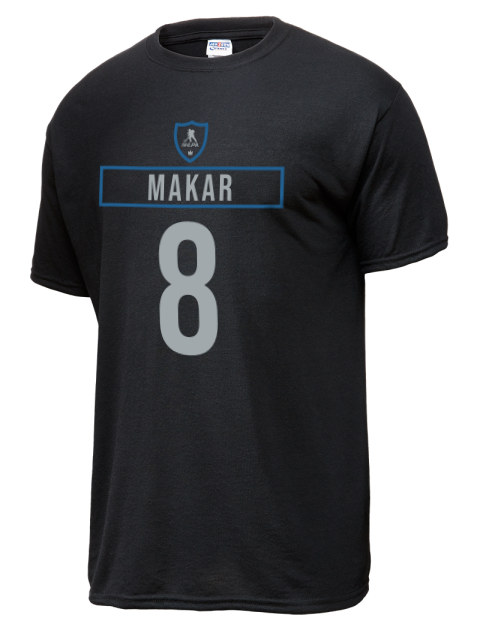 Away Jersey Cale Makar Dri-Power Unisex T-Shirt | Swagsta