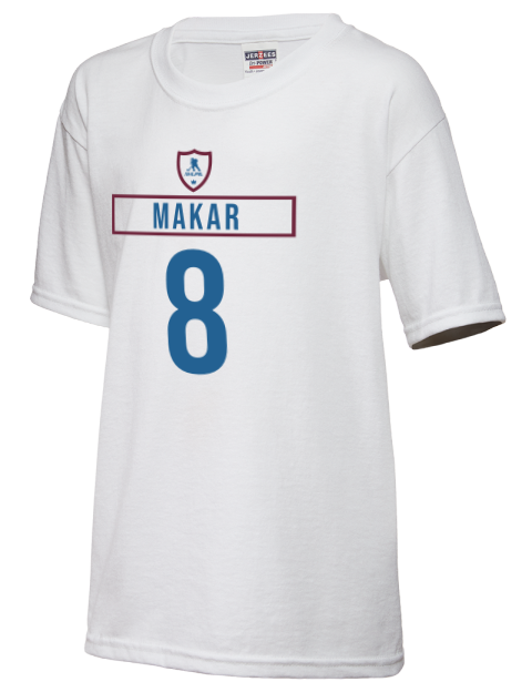 Home Jersey Cale Makar Youth T-Shirt | Swagsta