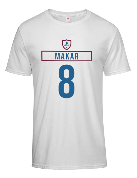 Home Jersey Cale Makar Men's Premium T-Shirt | Swagsta