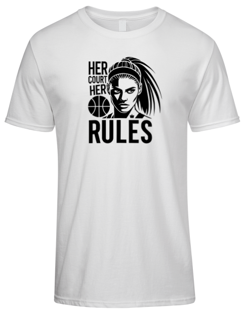 Her Court Her Rules She Got Game Premium Ring-Spun Cotton Unisex T-Shirt | Swagsta
