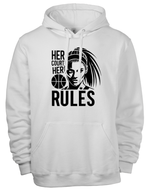 Her Court Her Rules She Got Game Eco Premium Unisex Hooded Sweatshirt | Swagsta