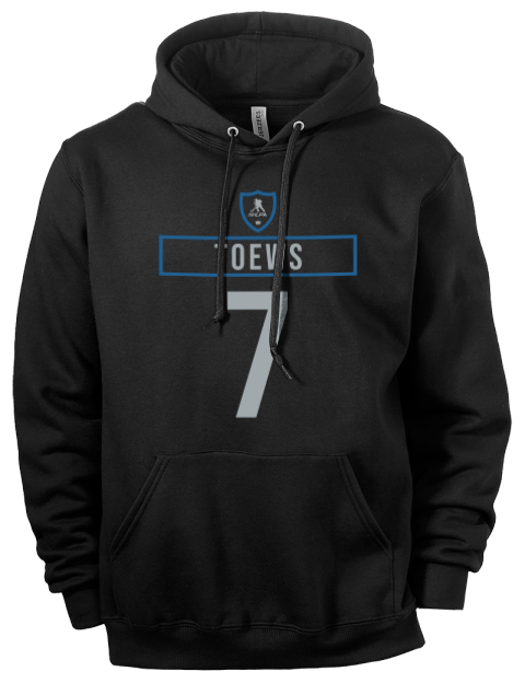 Away Jersey Devon Toews Eco Premium Unisex Hooded Sweatshirt | Swagsta
