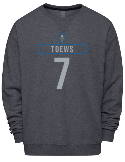 Away Jersey Devon Toews Premium Unisex Crewneck Sweatshirt | Swagsta