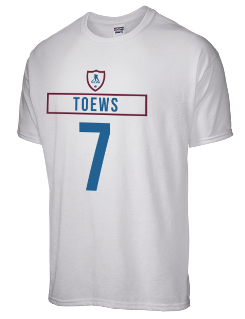 Home Jersey Devon Toews Dri-Power Unisex T-Shirt | Swagsta