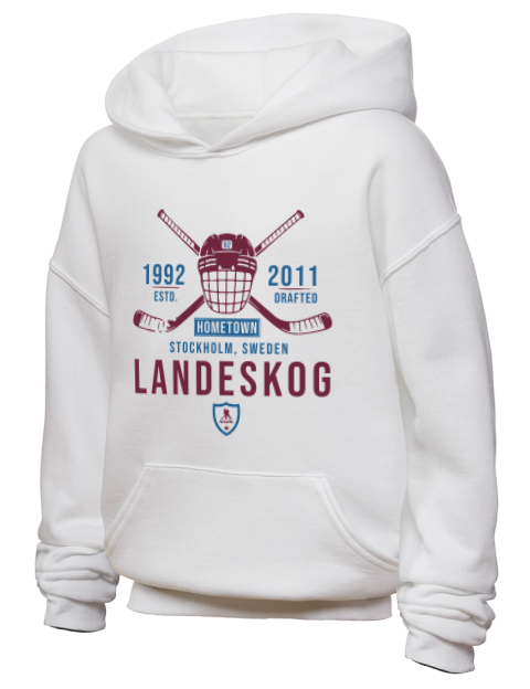 Classic Heritage Gabriel Landeskog Youth Hooded Sweatshirt | Swagsta