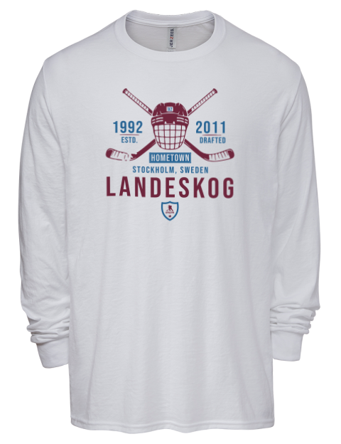 Classic Heritage Gabriel Landeskog Men's Premium Blend Long Sleeve-T-Shirt | Swagsta