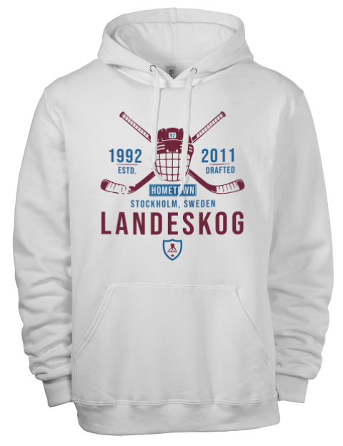Classic Heritage Gabriel Landeskog Eco Premium Unisex Hooded Sweatshirt | Swagsta