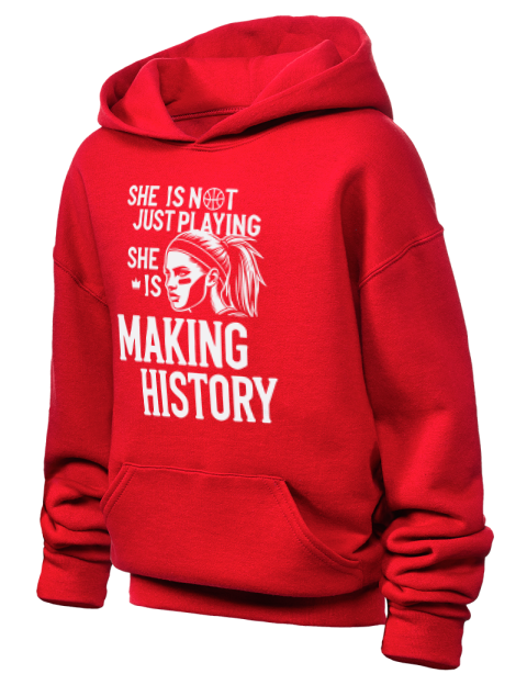 Making History She Got Game Youth Hooded Sweatshirt | Swagsta
