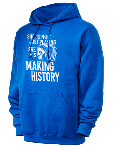 Making History She Got Game Unisex Hooded Sweatshirt | Swagsta