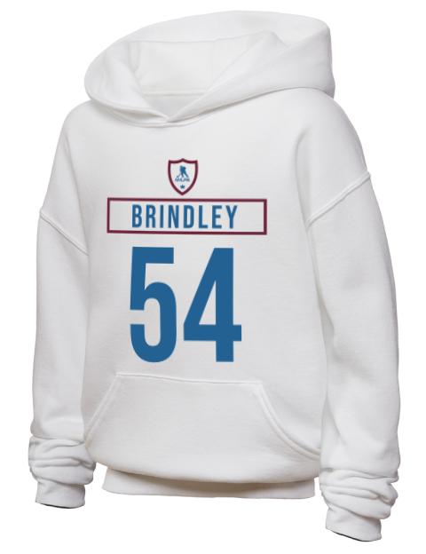 Home Jersey Gavin Brindley Youth Hooded Sweatshirt | Swagsta