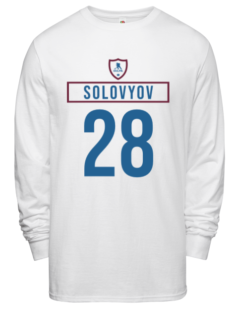 Home Jersey Ilya Solovyov Men's Long-Sleeve T-Shirt | Swagsta