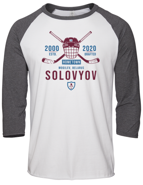 Classic Heritage Ilya Solovyov Unisex Premium Three-Quarter Raglan T-Shirt | Swagsta