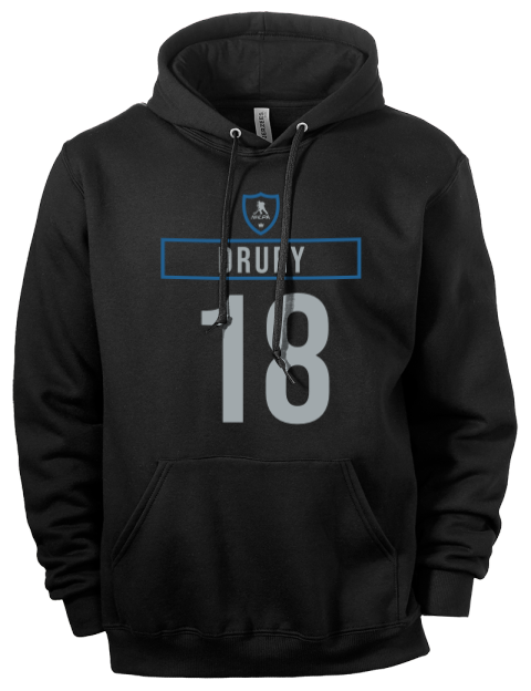Away Jersey Jack Drury Eco Premium Unisex Hooded Sweatshirt | Swagsta