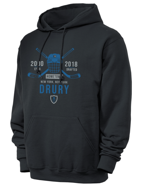 Heritage Jack Drury Unisex Hooded Sweatshirt | Swagsta