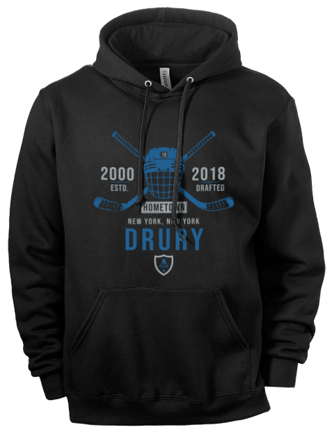 Heritage Jack Drury Eco Premium Unisex Hooded Sweatshirt | Swagsta