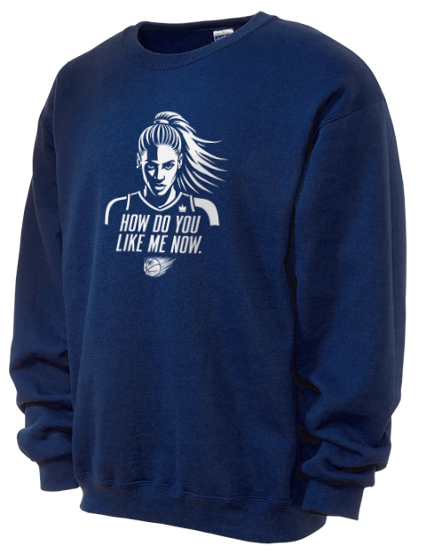 How Do You Like Me Now She Got Game Unisex Crewneck Sweatshirt | Swagsta