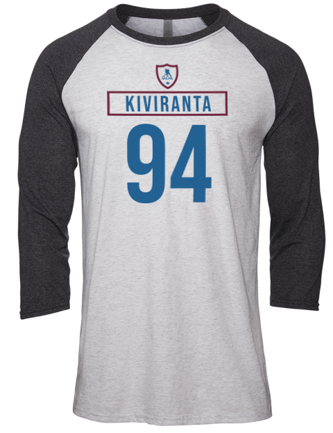 Home Jersey Joel Kiviranta Unisex Premium Three-Quarter Raglan T-Shirt | Swagsta