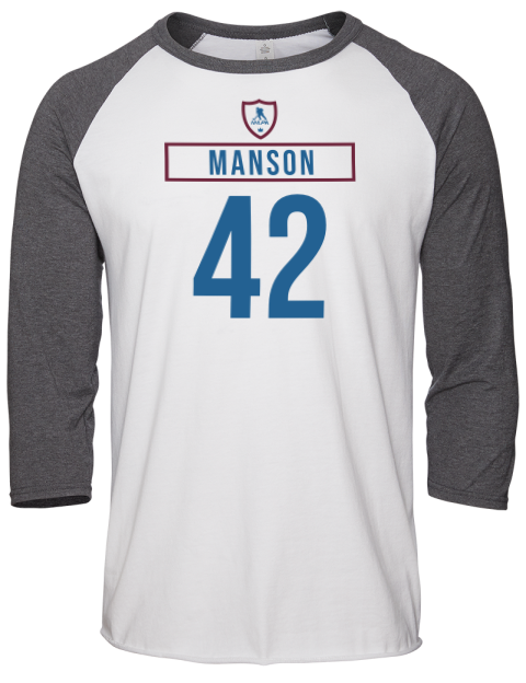 Home Jersey Josh Manson Unisex Premium Three-Quarter Raglan T-Shirt | Swagsta