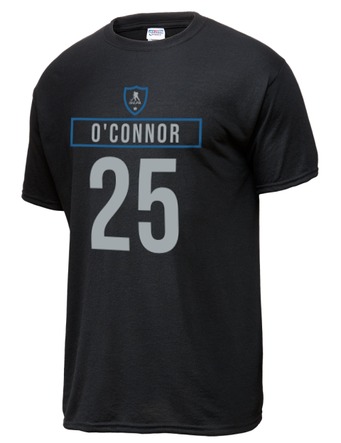 Away Jersey Logan Oconnor Dri-Power Unisex T-Shirt | Swagsta