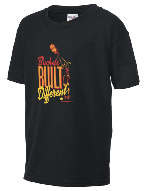 Buckets Built Different She Got Game Youth T-Shirt | Swagsta