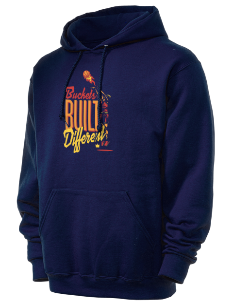 Buckets Built Different She Got Game Unisex Hooded Sweatshirt | Swagsta