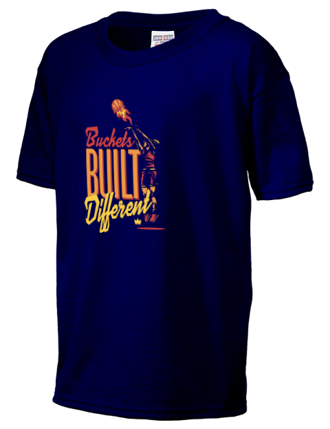 Buckets Built Different She Got Game Youth T-Shirt | Swagsta
