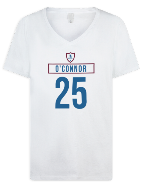 Home Jersey Logan Oconnor Premium Ladies V-Neck T-Shirt | Swagsta