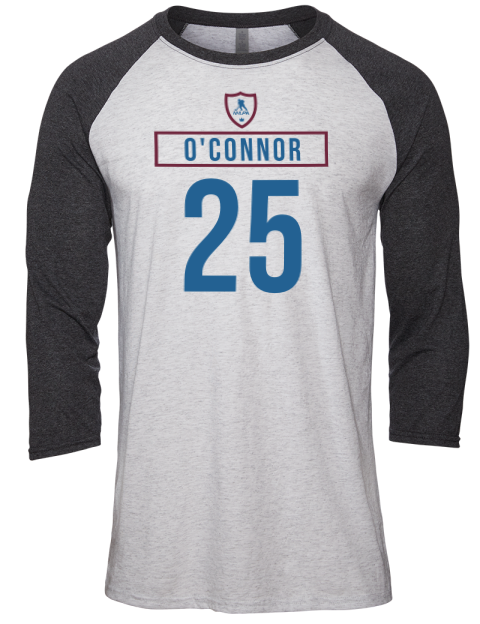 Home Jersey Logan Oconnor Unisex Premium Three-Quarter Raglan T-Shirt | Swagsta