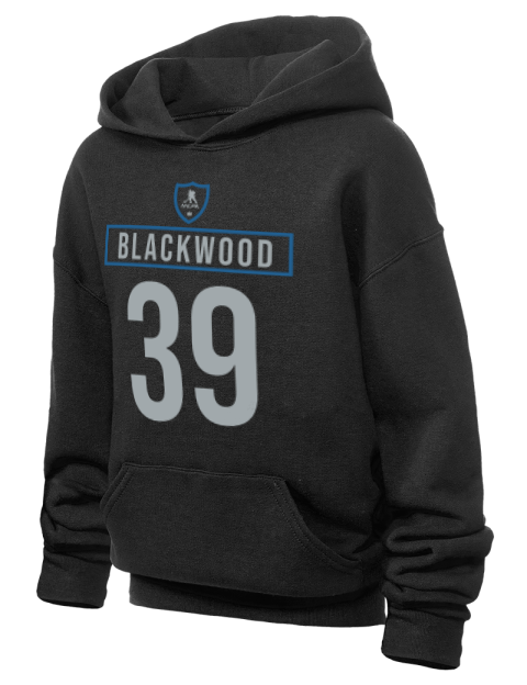 Away Jersey Mackenzie Blackwood Youth Hooded Sweatshirt | Swagsta