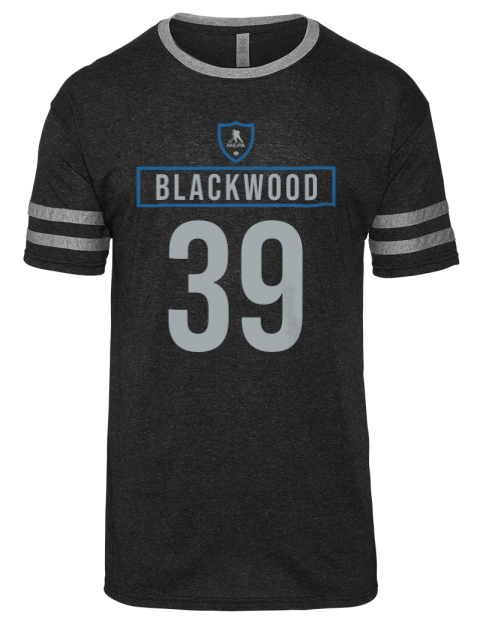 Away Jersey Mackenzie Blackwood Men's Tri-Blend T-Shirt | Swagsta