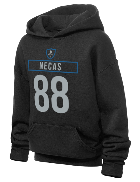 Away Jersey Martin Necas Youth Hooded Sweatshirt | Swagsta
