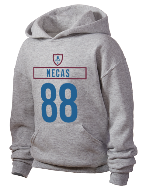 Home Jersey Martin Necas Youth Hooded Sweatshirt | Swagsta