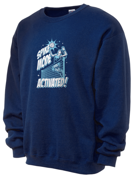 Spike Mode Activated She Got Game Unisex Crewneck Sweatshirt | Swagsta
