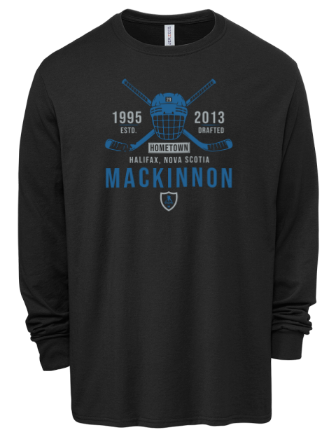Classic Heritage Nathan Mackinnon Men's Premium Blend Long Sleeve-T-Shirt | Swagsta