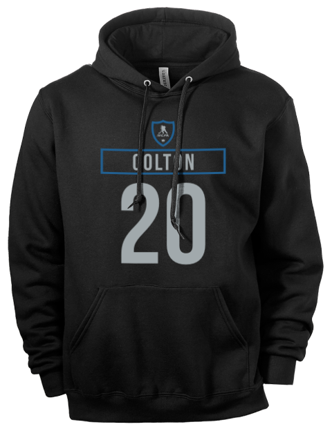 Away Jersey Ross Colton Eco Premium Unisex Hooded Sweatshirt | Swagsta