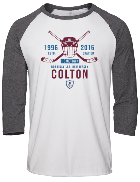 Heritage Ross Colton Unisex Premium Three-Quarter Raglan T-Shirt | Swagsta