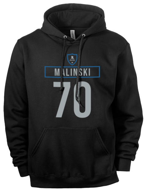Away Jersey Sam Malinski Eco Premium Unisex Hooded Sweatshirt | Swagsta