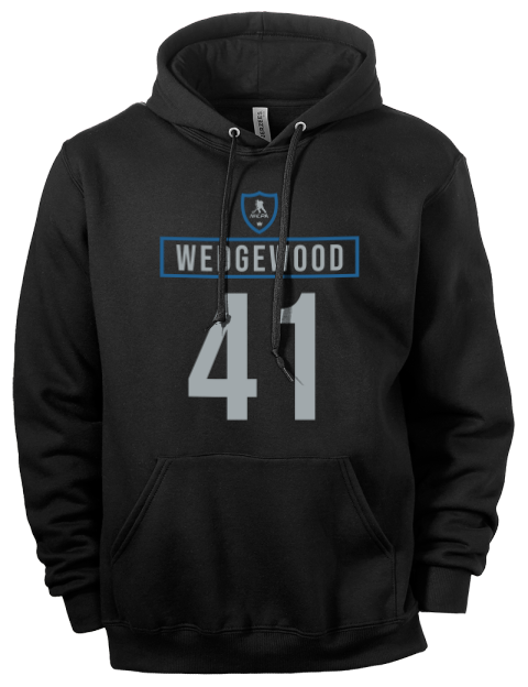 Away Jersey Scott Wedgewood Eco Premium Unisex Hooded Sweatshirt | Swagsta