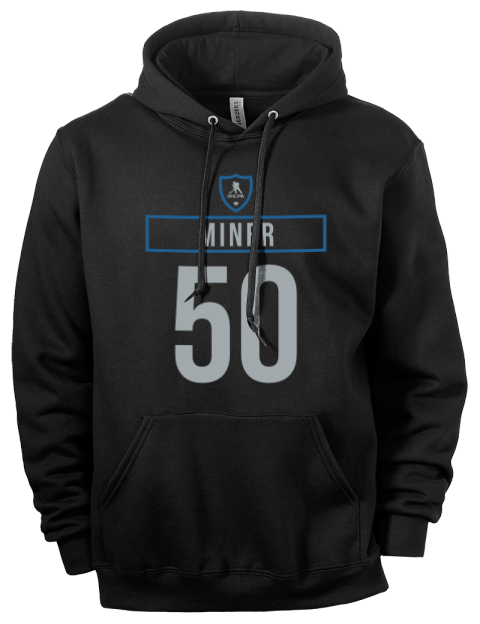 Away Jersey Trent Miner Eco Premium Unisex Hooded Sweatshirt | Swagsta