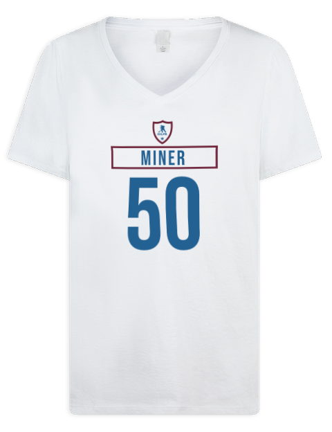 Home Jersey Trent Miner Premium Ladies V-Neck T-Shirt | Swagsta