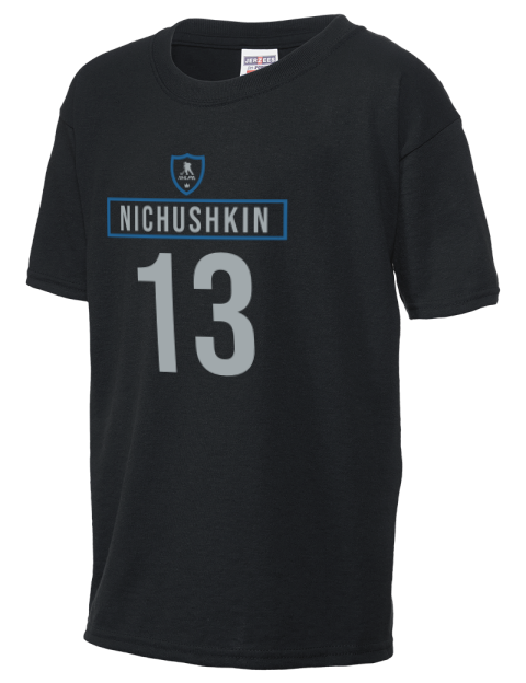 Away Jersey Valeri Nichushkin Youth T-Shirt | Swagsta